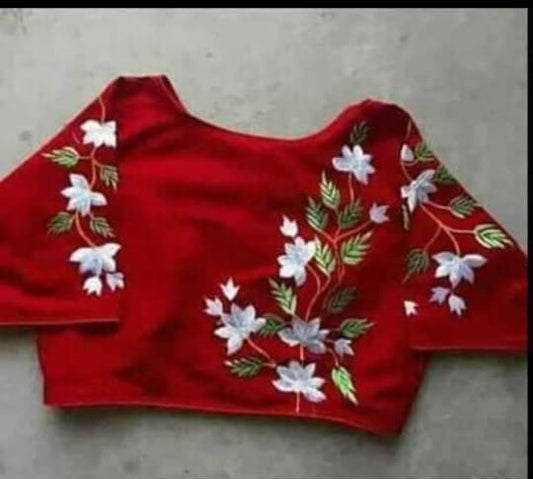 Chikanya | embroidered blouse