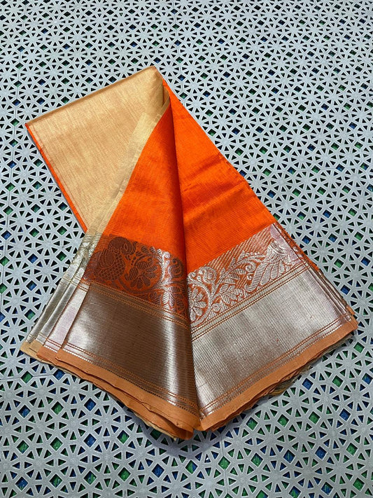 🍁 *MANGALAGIRI HANDLOOM PATTU SAREES WITH EXCELLENT QUALITY*
🍁 *PLAIN SILK SAREES WITH 300/100K ZARI KANCHI BORDERS*
🍁 *CONTRAST OR RUNNING PALLU N BLOUSE*
