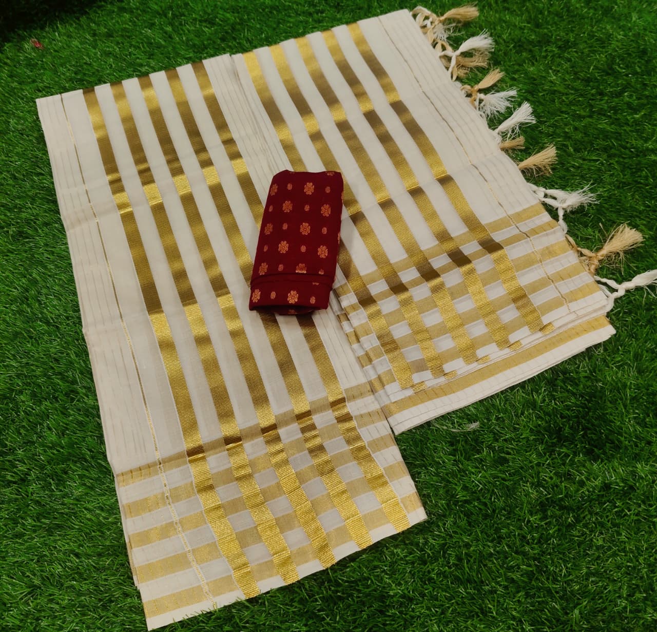 Pure cotton kasavu
