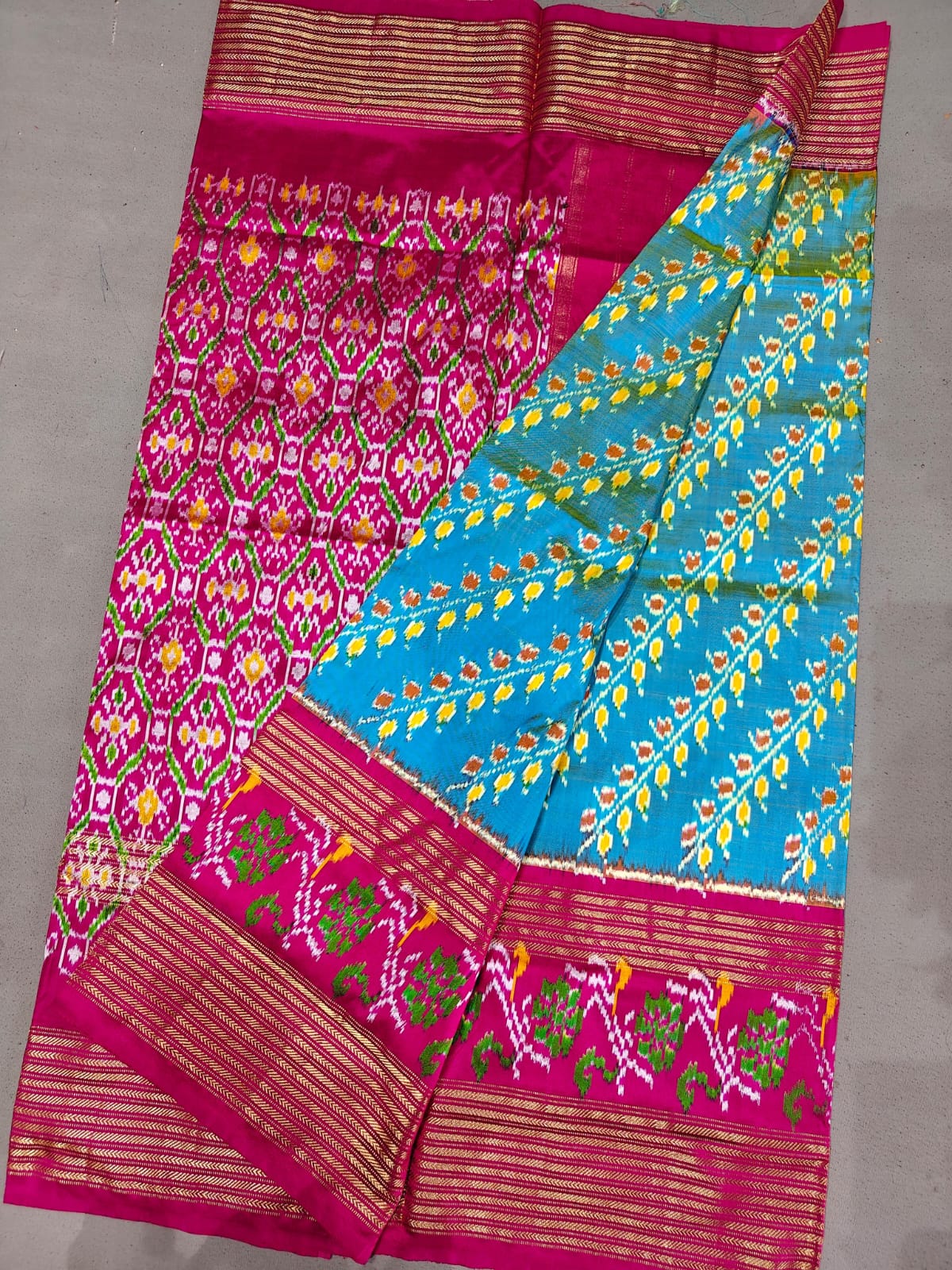 Latest and Exclusive 
*IKKAT SILK  SAREES*

👉🏻 *EXCLUSIVE   SPL DESIGN SAREES** 

Silk mark Certified 
Double weaving 


*Spl KADDI PET BORDER SAREES*
