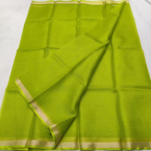 Haraa | Plain Kota Doria Sarees