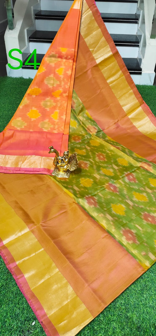 Sharvani-ikkat | ikat design silk sarees