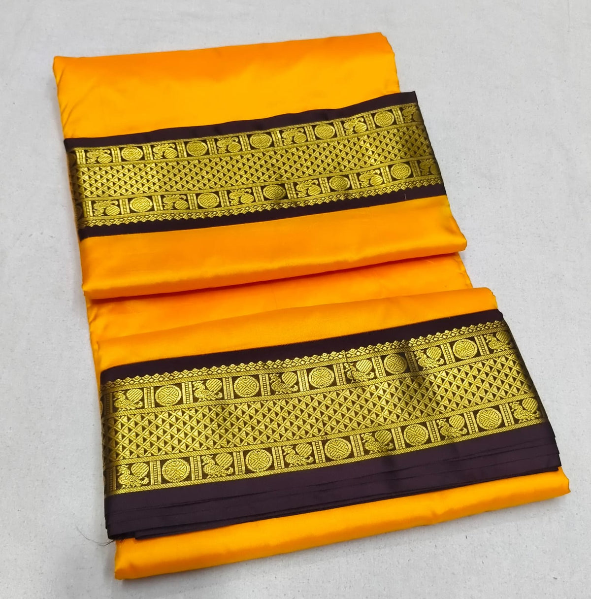 9 yards pure silk kanchipuram saree