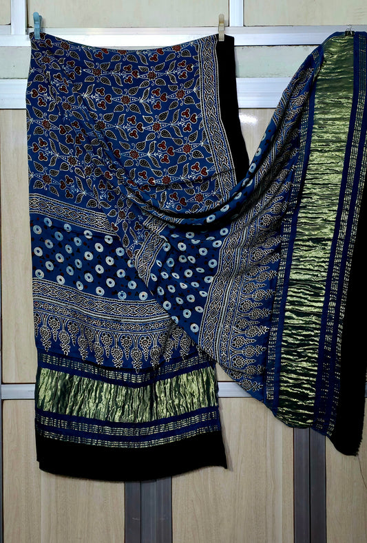 Abhvesh  | Ajrakh Dupatta
