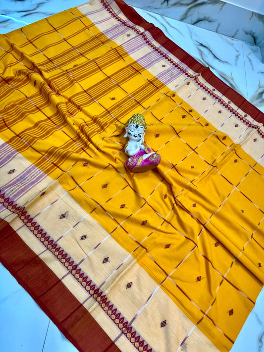Deeptiuja | Dhonekhali Cotton Saree