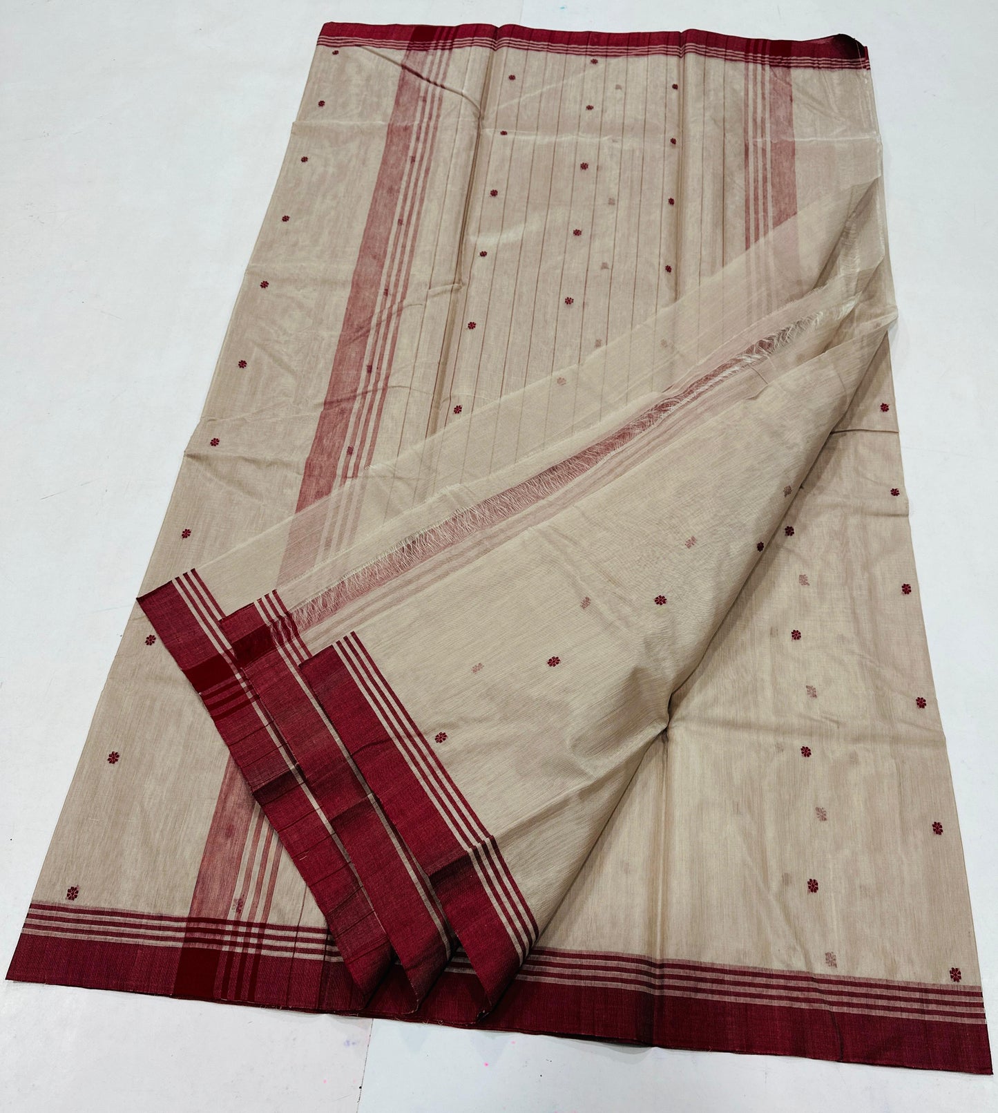 Zamina-cotton-chanderi-saree | Cotton chanderi saree