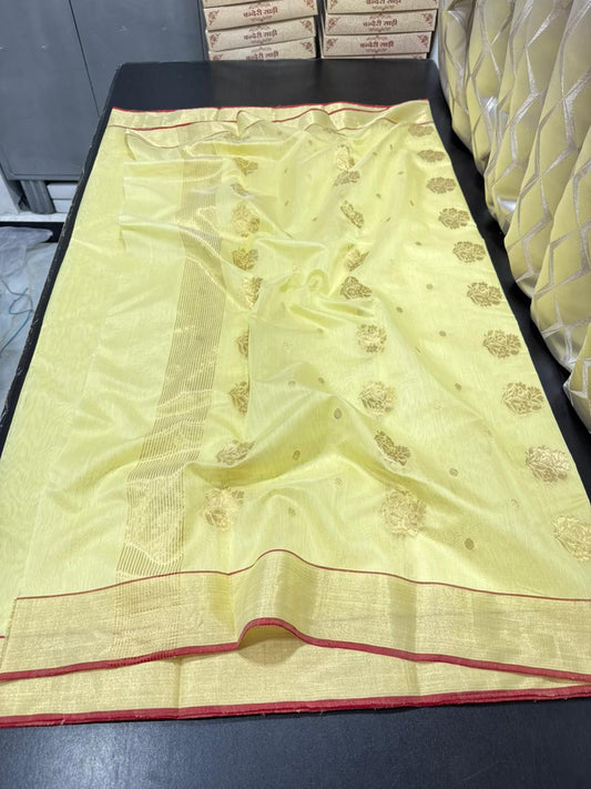 Chandrarupa | Cotton Silk Chanderi Saree