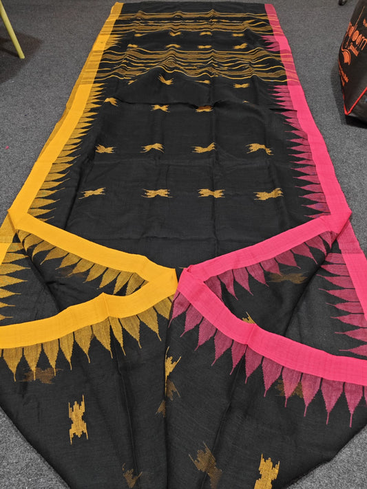 Handloom manipuri cotton saree
With bp