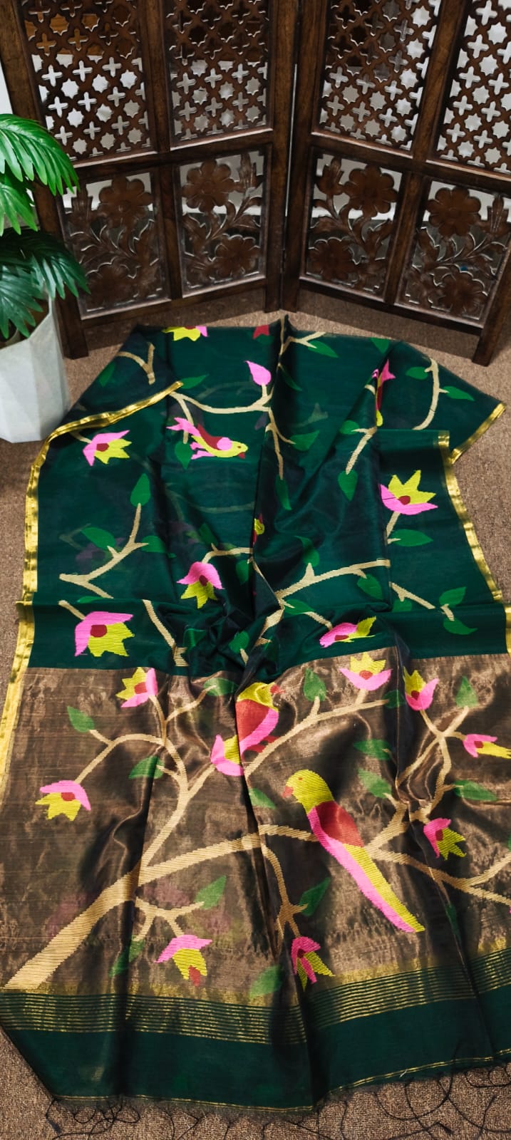 Diya | Muslin Jamdani