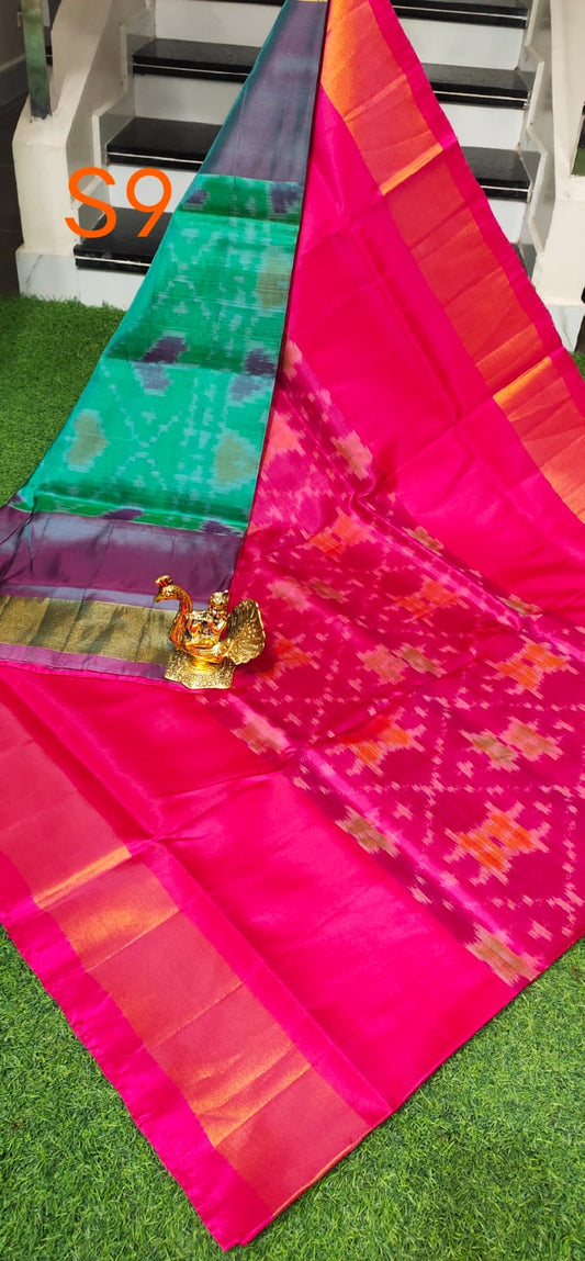 Athulya-ikkat | ikat design silk sarees