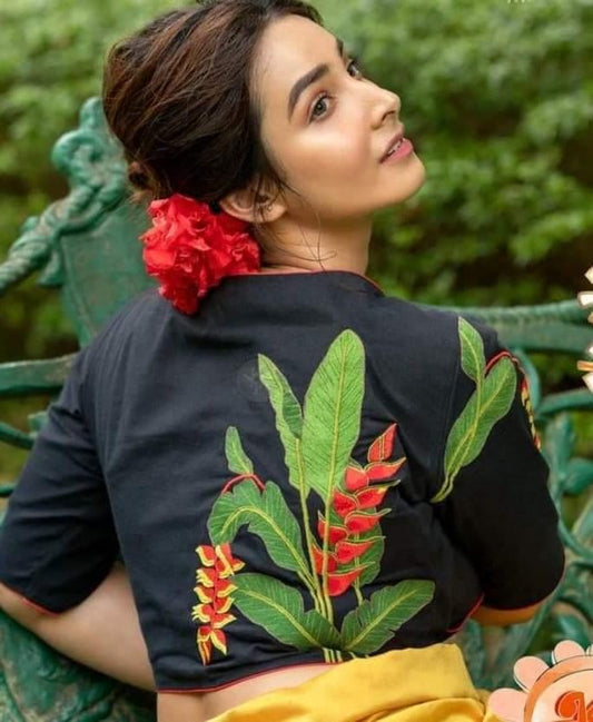 Chazee | embroidered blouse