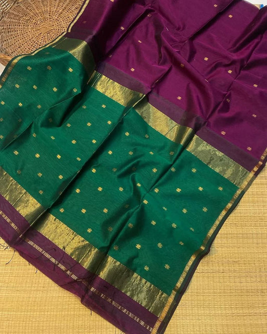 Maninder | Cotton Silk Maheshwari