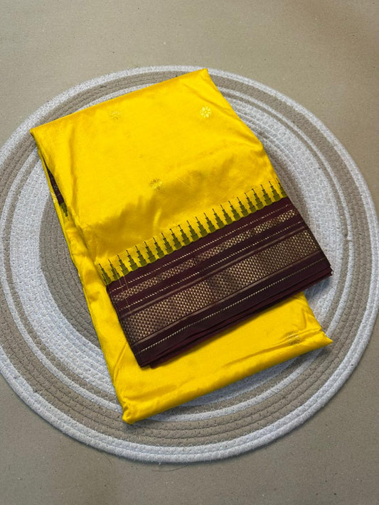 Ilangoshini| Pure Silk Ilkal Saree