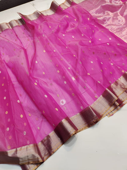 Lakshmi | Chanderi in Katan Silk