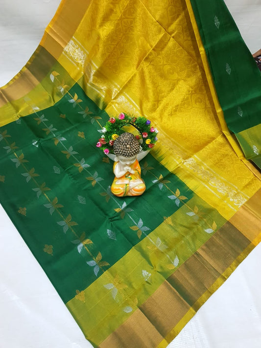🌹💐uppada pattu 💐
🌹💐Butterfly checks Buta sarees 
Fabric:  uppada pattu /pattu 🌹💐