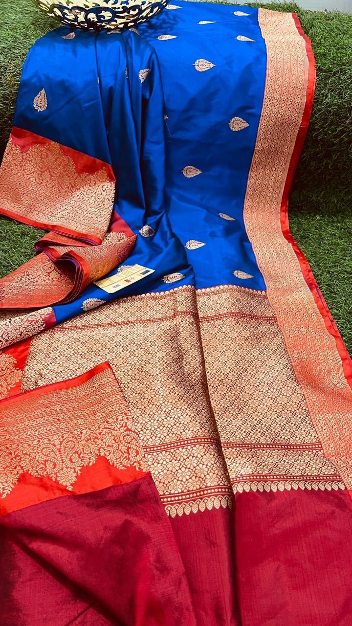 Fatheema-katan-silk | Banarasi Sarees in Katan Silk