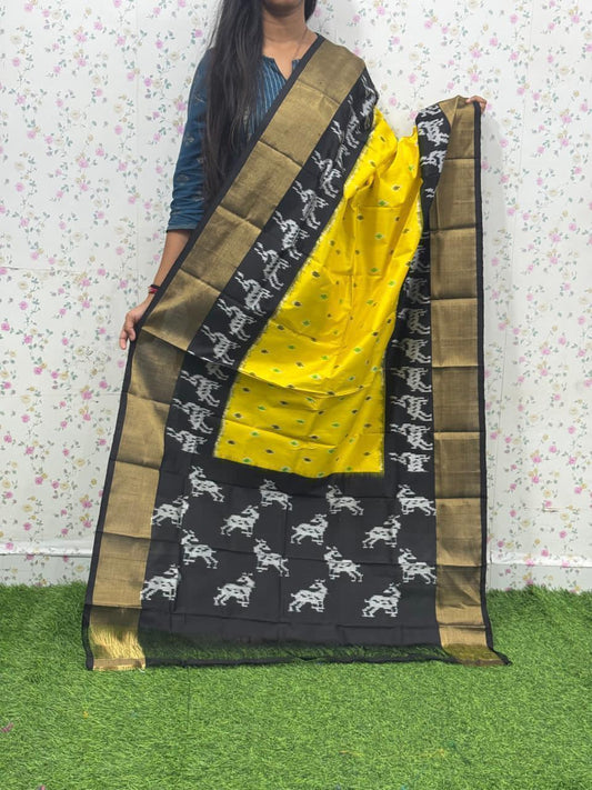 *IKKAT SILK DUPPATA*
*Length: 2.5 meters*
*Height: 36 inches*