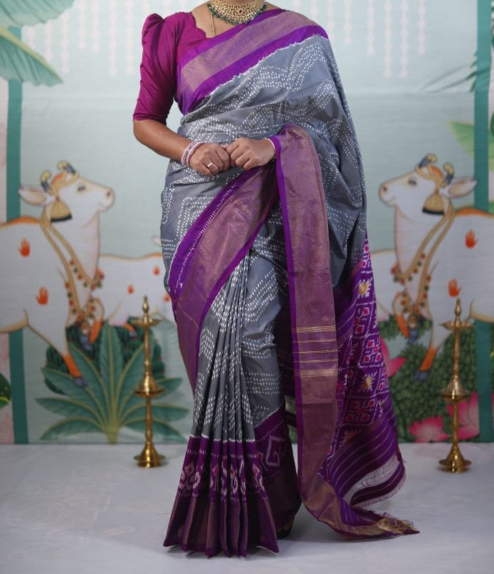 Sarita-ikkat-silk-saree | Ikkat-silk-saree