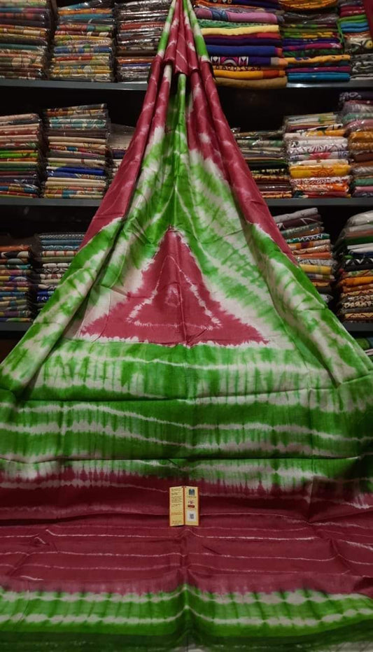 Sonam-shibori-murshidabad-silk | Shibori on Murshidabad Silk Sarees