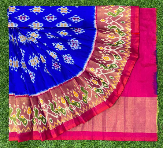 Bhavnika | Pochampally Ikat silk saree