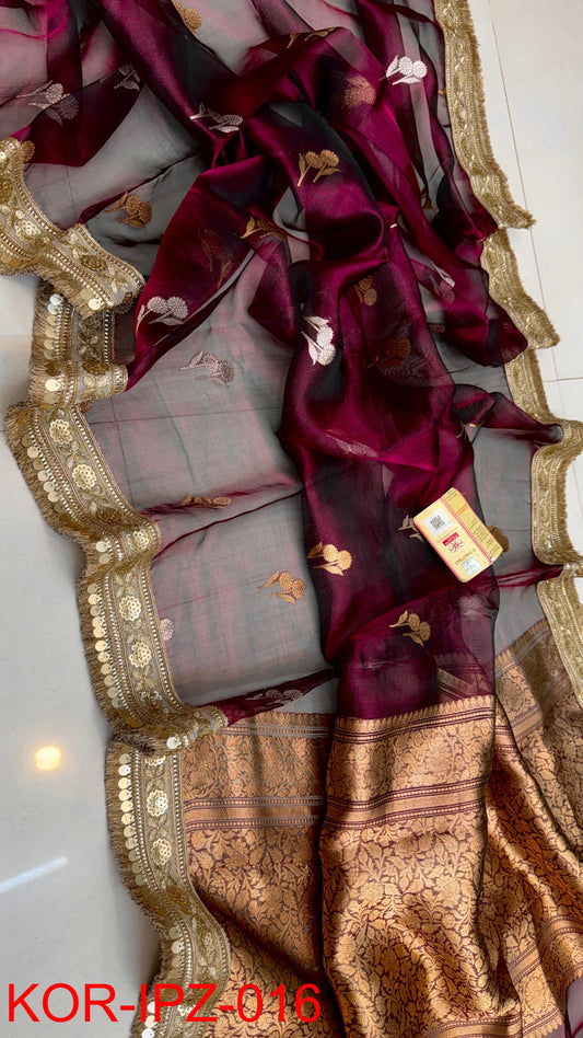 Aaratiani | Banarasi Tissue Silk Saree