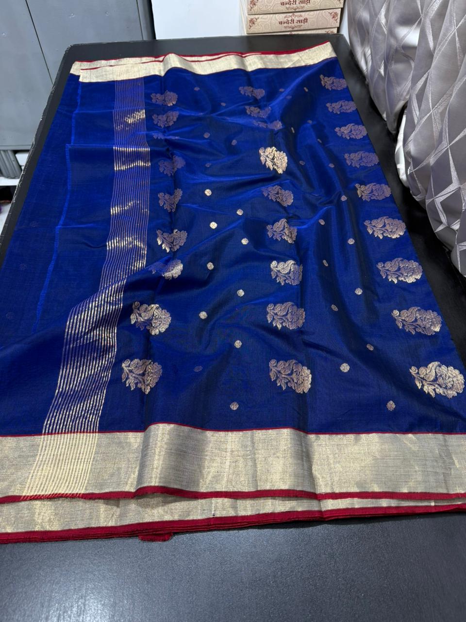 Chandasri | Cotton Silk Chanderi Saree