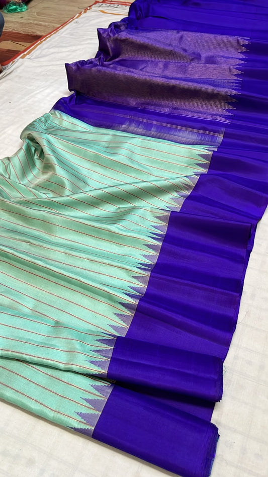 Pure silk handwoven gadwal sarees