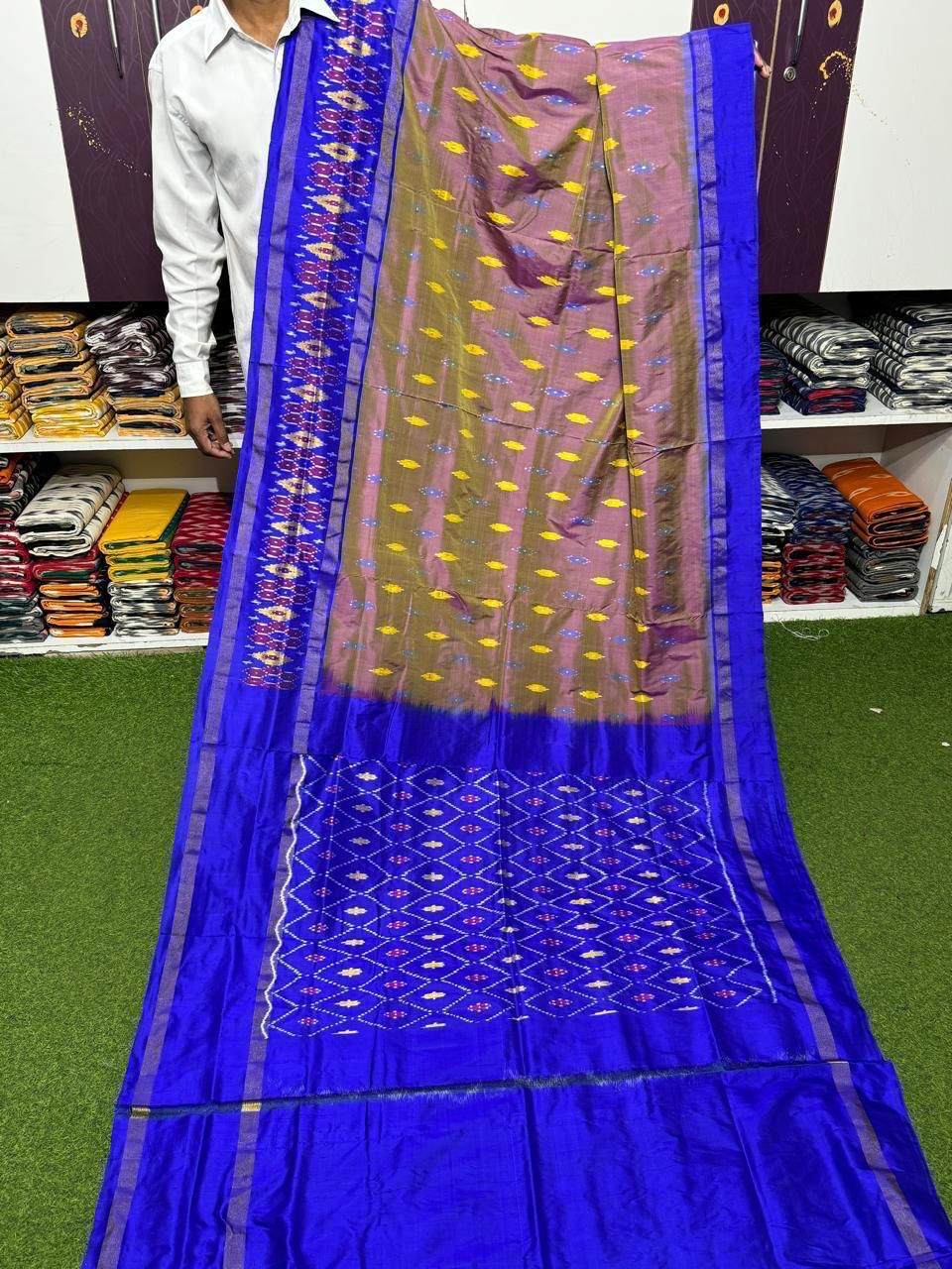 Hema | Pure silk ikat saree