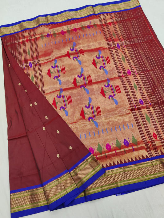 Bhavkanya | Pure handloom silk paithani