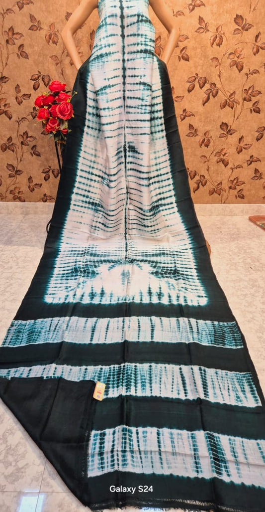Shiruda | Shibori on Murshidabad Silk