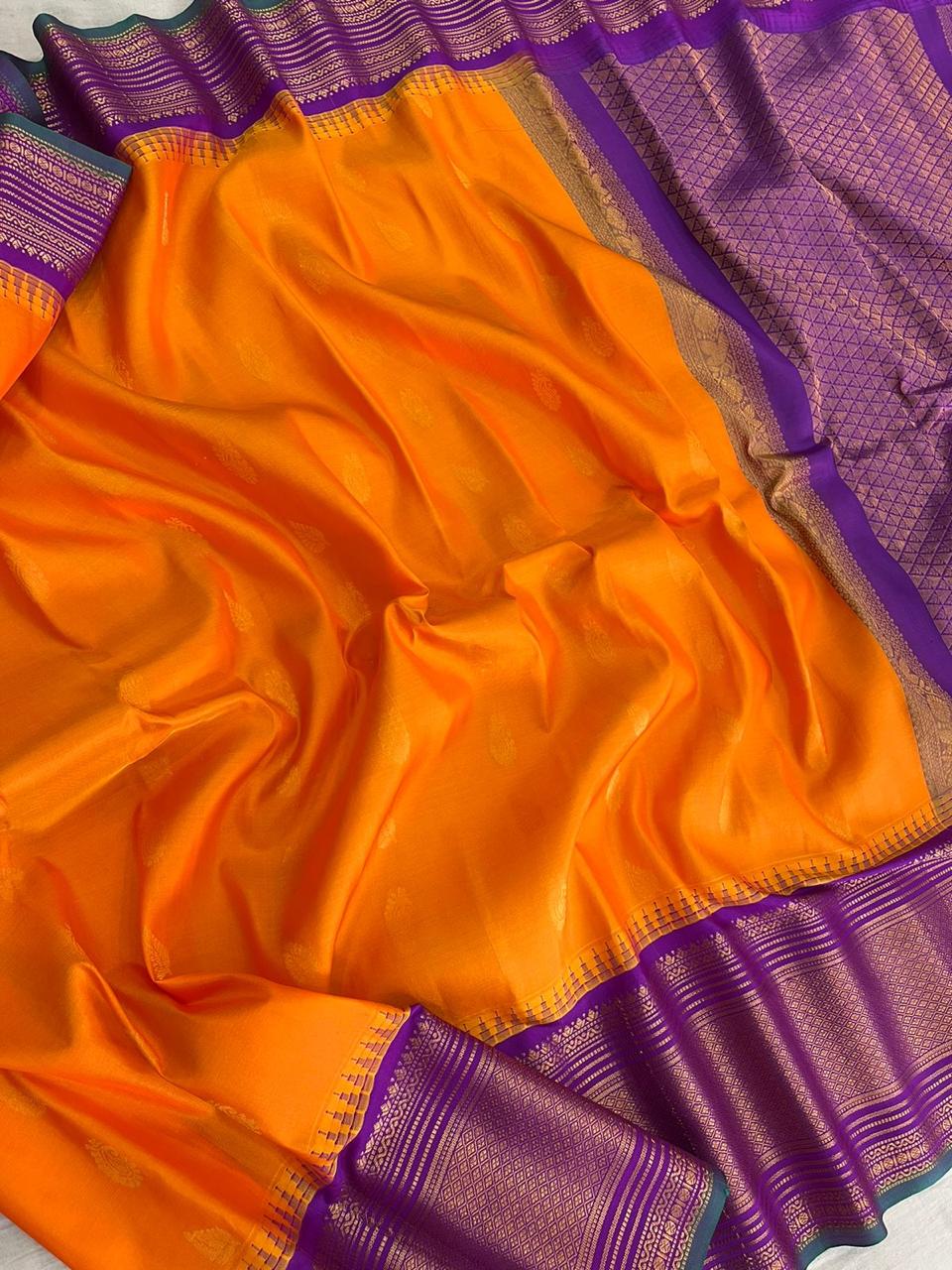 Chithra | Gadwal Sarees in pure Silk