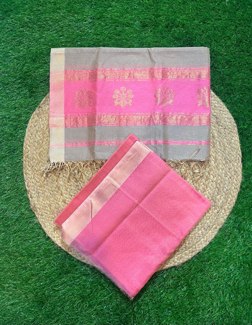 Charuni | Maheshwari fabric set ( Top & dupatta)