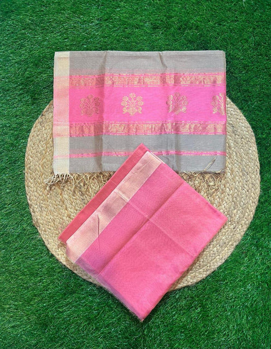 Charuni | Maheshwari fabric set ( Top & dupatta)