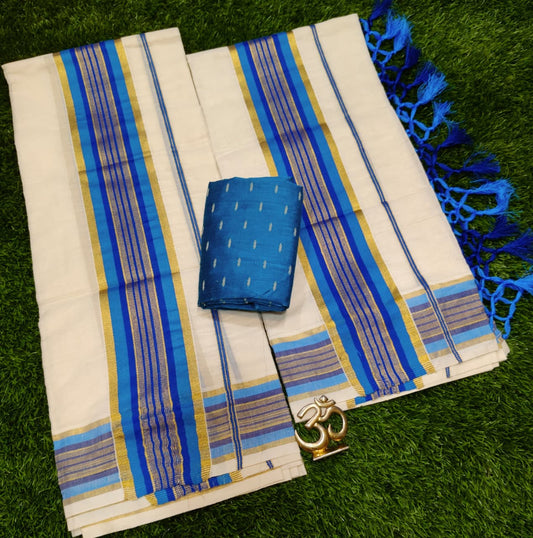 Pure cotton kasavu