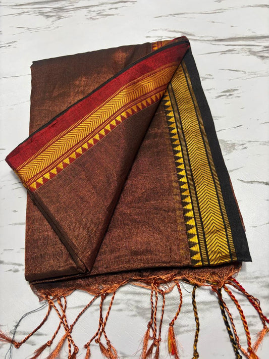 Thistah | Tissue Saree