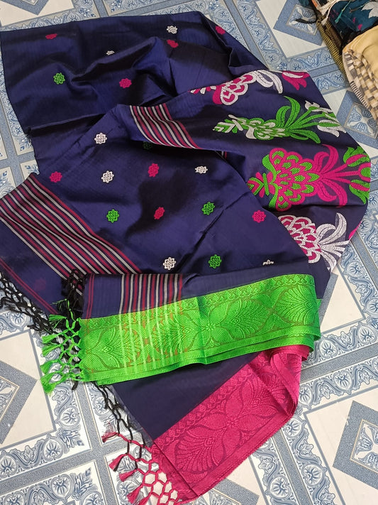 Jayantibha | Cotton Jamdani Saree