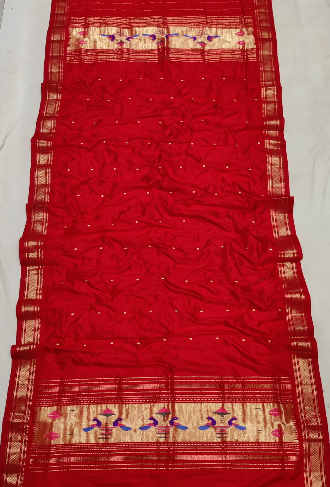 Alka | Pure silk paithani dupatta