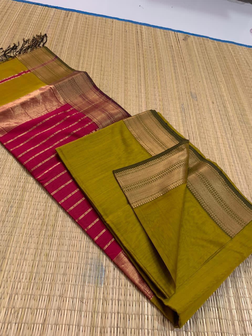 Mustafa | Cotton Silk Maheshwari