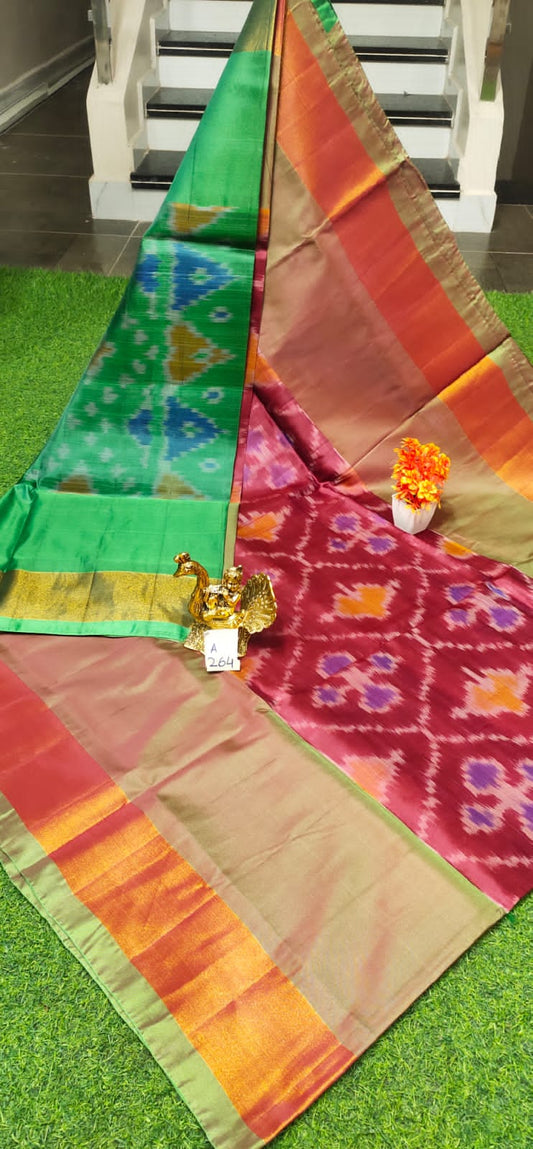 Samana-ikkat | ikat design silk sarees