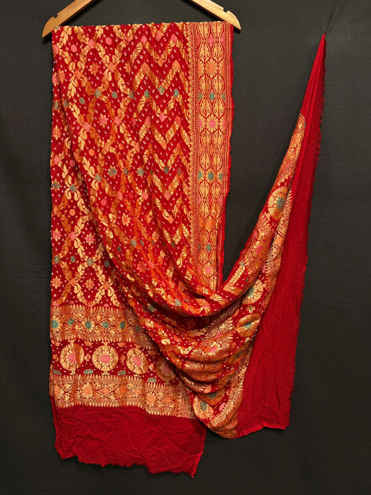 Babu | Nimzari Bandhej Dupatta