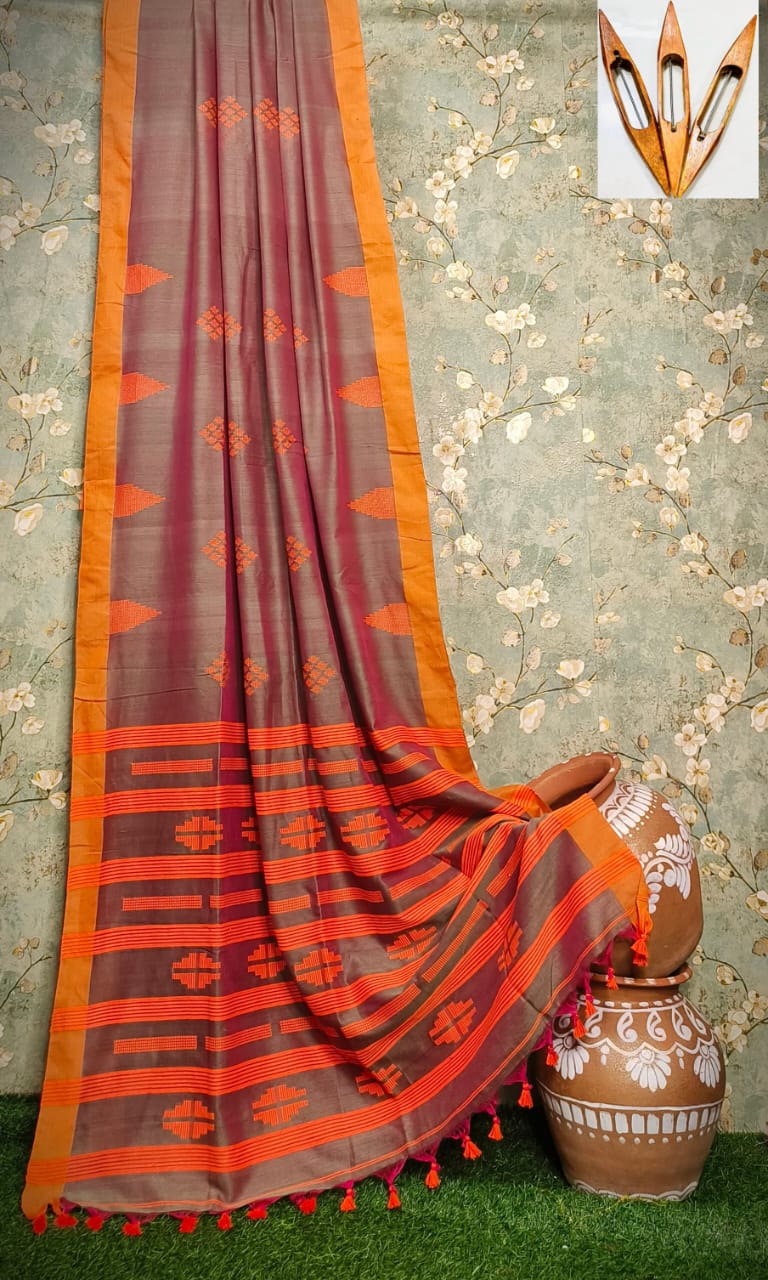 Nirmala-cotton-jamdani | Cotton Jamdani Saree