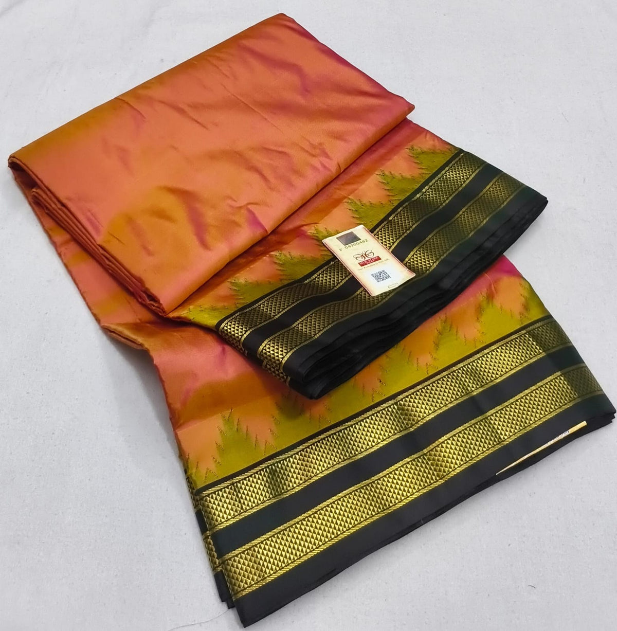 9 yards pure silk kanchipuram saree