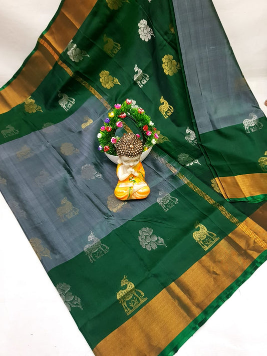 UshaManasa | Pure silk uppada saree