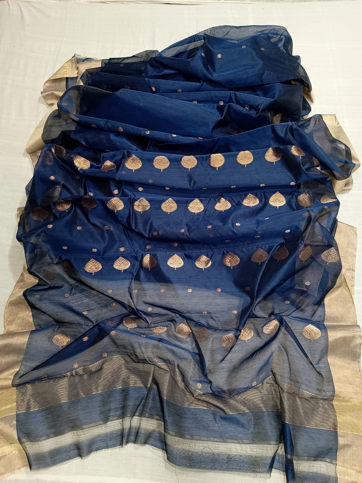 Jennifer-cotton-silk-chanderi | Chanderi In Cotton Silk