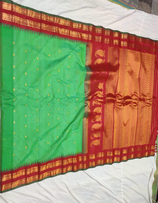 Dhanya-Gadwal | Gadwal Sarees in Silk Cotton