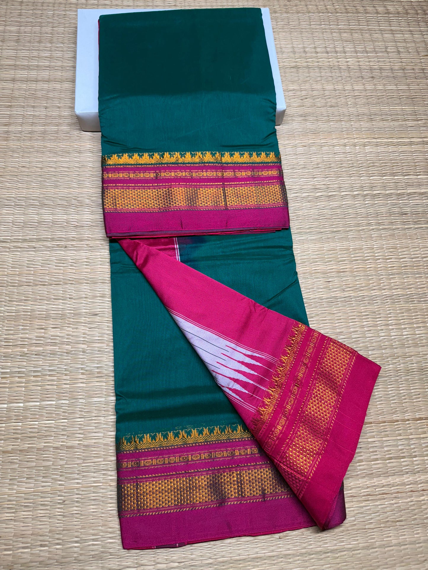 Ilona | Blended Silk Ilkal Saree