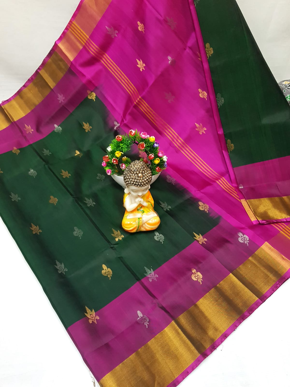 Upekshita | Pure silk uppada saree