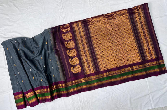 Evelyn | Gadwal Sarees in Silk Cotton