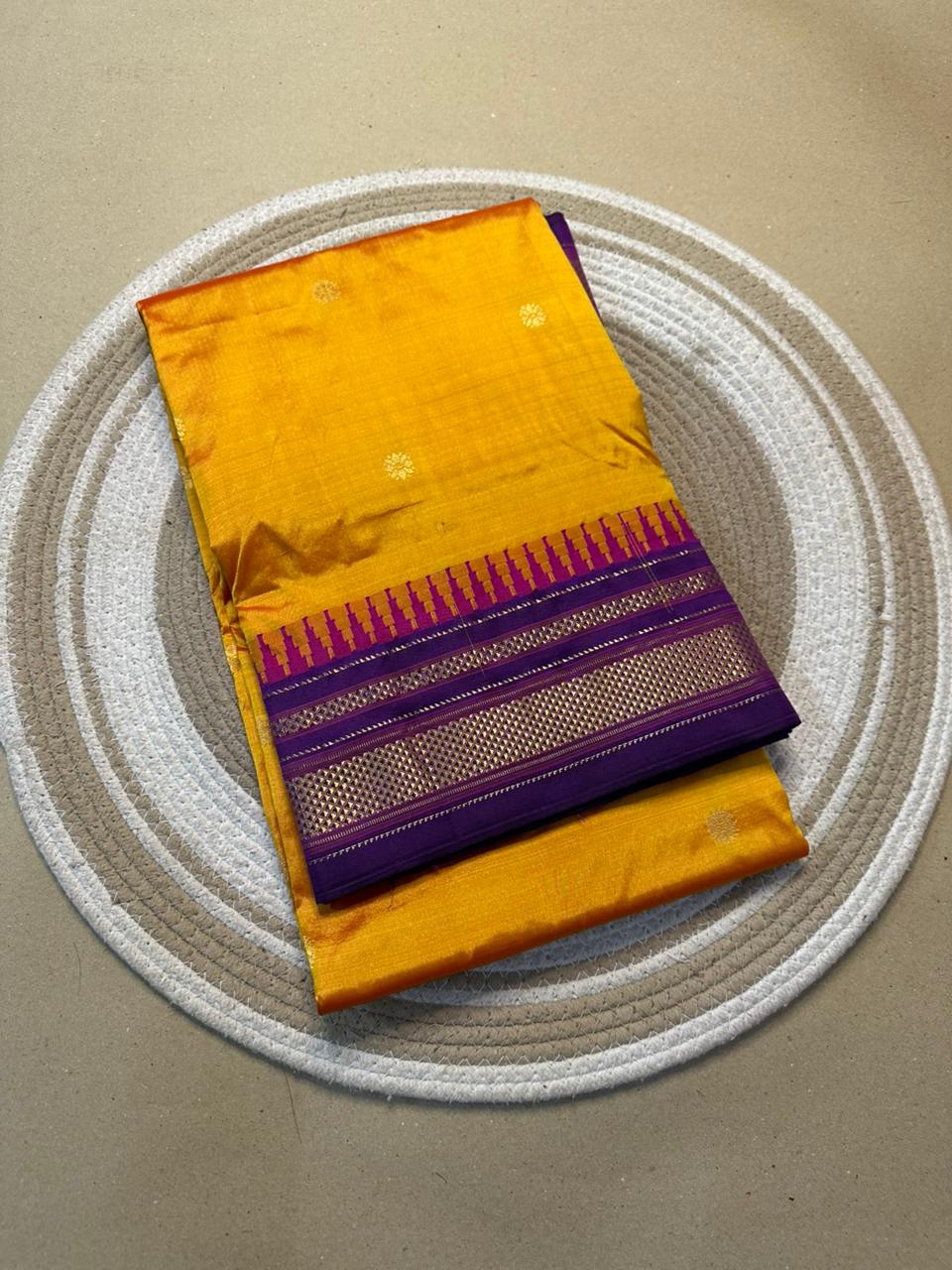 Ilangayil| Pure Silk Ilkal Saree