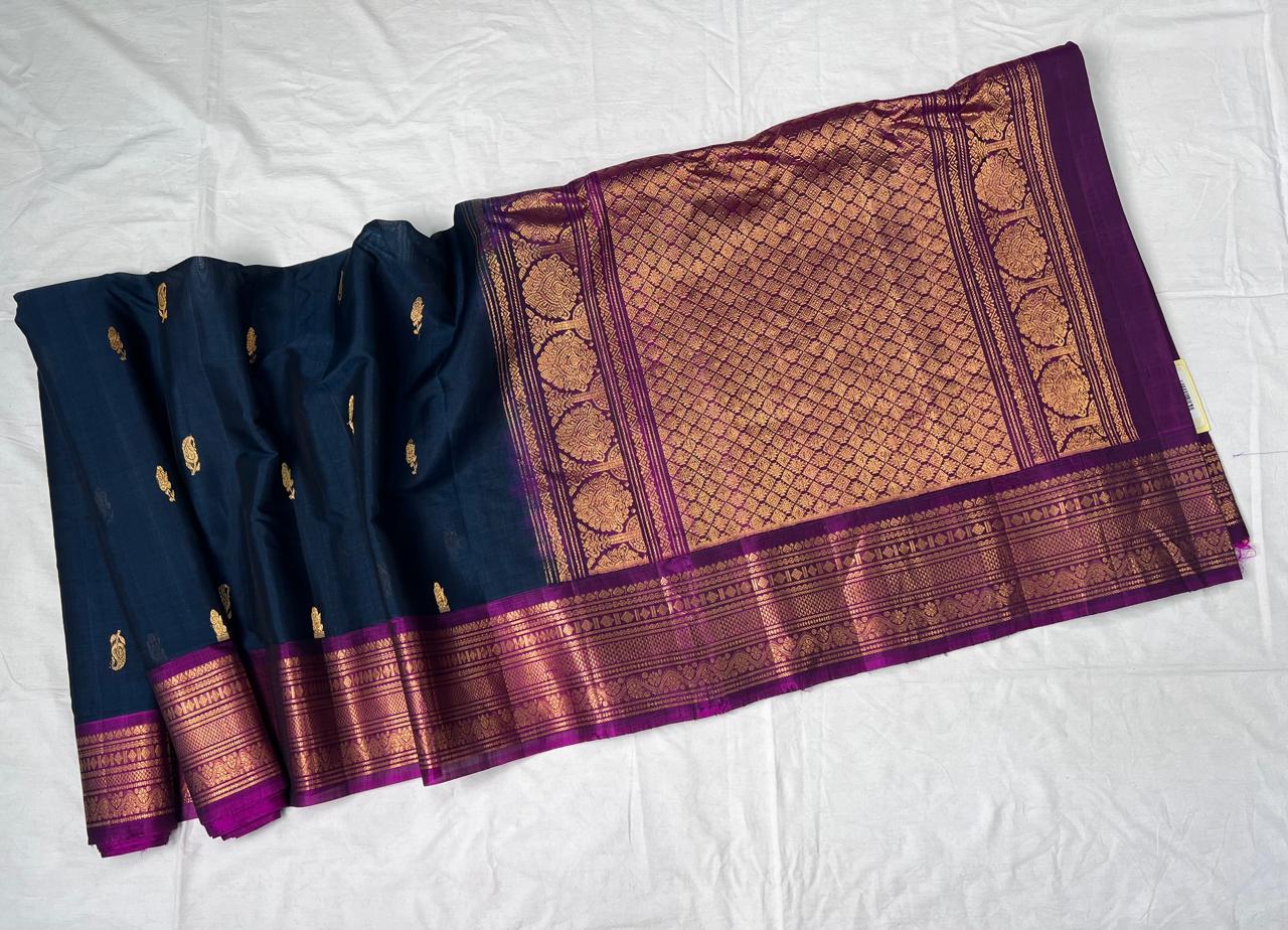 Erica | Gadwal Sarees in Silk Cotton